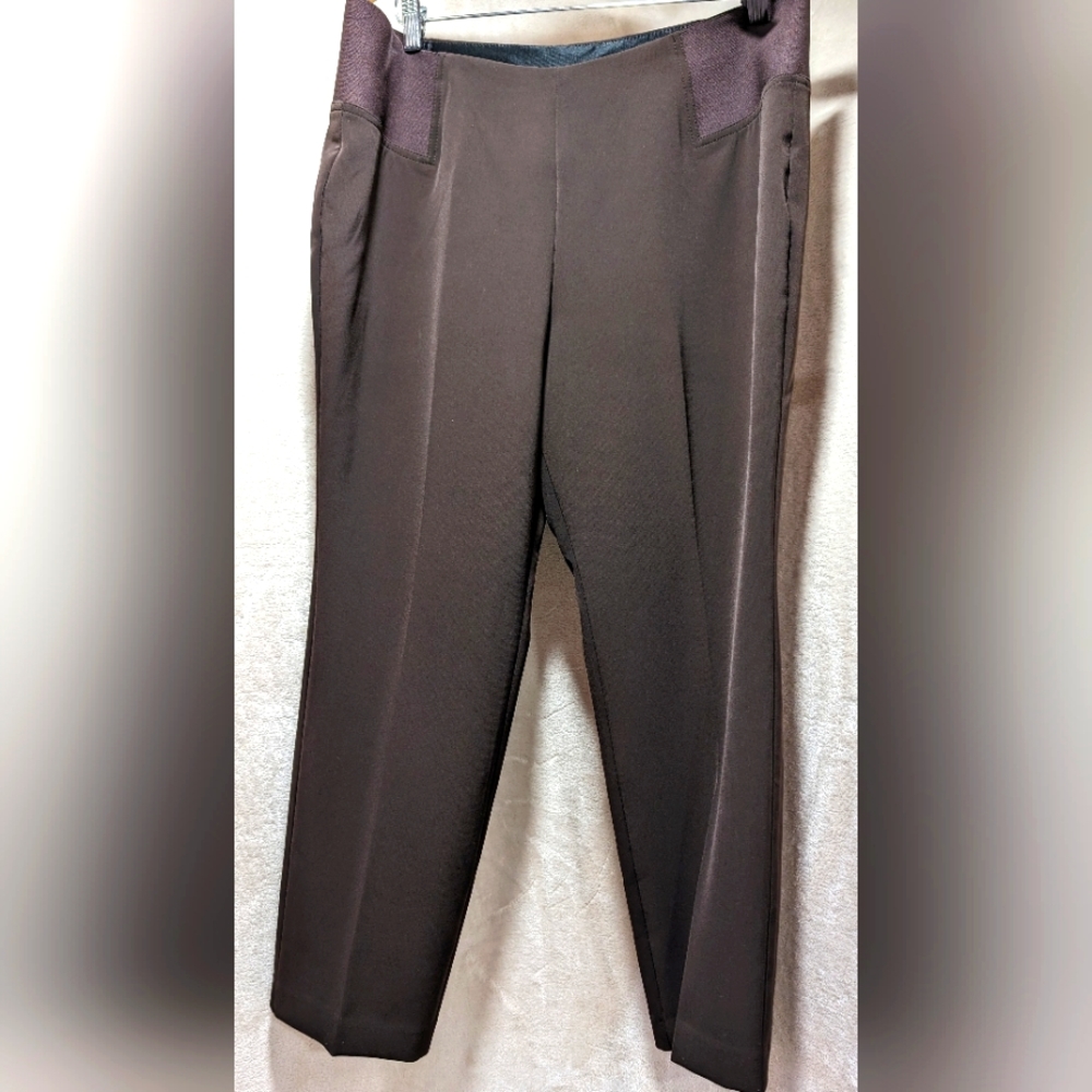 MAKE AN OFFER - Aua Petite Brown Trousers - 16P